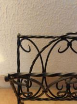 Porte-revues fer forgé 60’s 