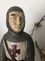 Statue de chevalier médiéval 40 cm