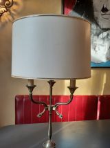 Grande lampe en bronze