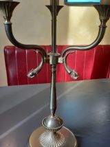Grande lampe en bronze