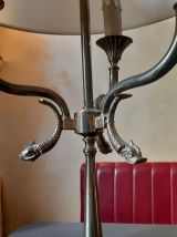Grande lampe en bronze