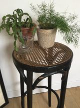 Tabouret de bar canné style Thonet