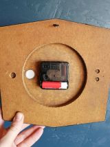 Horloge vintage, pendule murale "Junghans Art Déco"