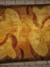 tapis  laine  DESSO hollande   70s moderniste pop art retro 