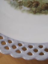 5 Assiettes a desserts en porcelaine de Bavaria