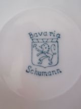 5 Assiettes a desserts en porcelaine de Bavaria