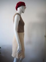 Robe trapèze Mod Swinging London pure laine vintage 60's