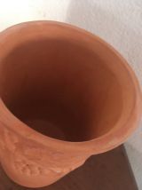 Pot en terre terracotta.