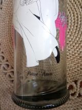 Ancien bocal en verre Pierrot 