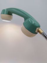 Lampe telephone/lampe industrielle/detournement d'objet 