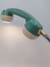 Lampe telephone/lampe industrielle/detournement d'objet 