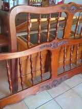 Lit 140x190 en  bois