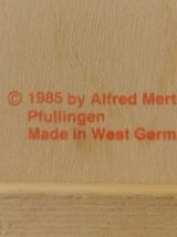 Porte manteau enfant vintage Alfred Mertens 1985 Lokomotive