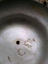 Statue Vierge Marie en biscuit 