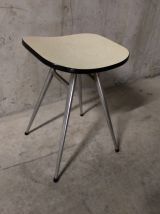Tabouret en formica années 60