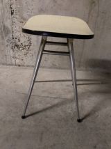 Tabouret en formica années 60