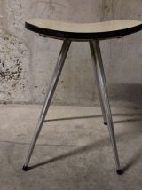 Tabouret en formica années 60