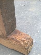 Table de ferme en noyer époque fin XVIII