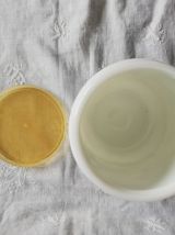 Pot opaline dessin bataille d'Arcole