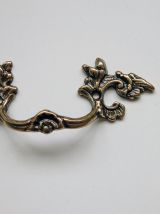 Poignée de tiroir meuble boite Laiton patine antiquaire 