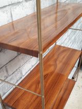 etagere string metal faux bois  