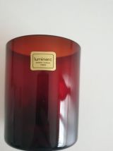 4 verres à eau ou à vin rouge rubis - Luminarc France