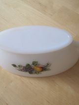 SAUCIERE en verre vintage marque France  