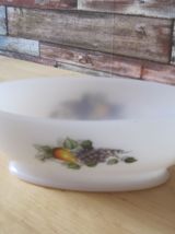 SAUCIERE en verre vintage marque France  