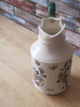 Pichet en faïence marque  G. Brachet   .Lincolor .Terrasson 