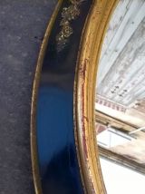 miroir ovale époque xix