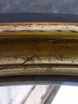 miroir ovale époque xix