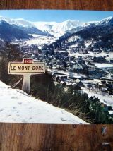 4 cartes postales le Mont Dore vintage 