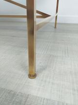Grande table basse design Paul McCobb modèle 8715 marbre ann