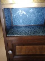 Table chevet vintage année 50 relookée