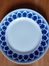 Assiettes plates dépareillées ensemble de 6