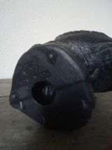 Grand hibou en plastique soufflé - vintage