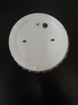 Plafonnier rond en verre