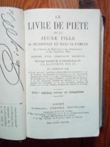 Le livre de piété de la jeune fille - Aubanel Frères 