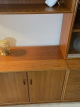 Bibliothèque Scandinave en teck Formule Kempkes 1950