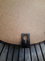 MIROIR SOLEIL EN MÉTAL 1970 60cm  bon etat