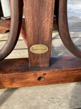 Table bistrot et ses chaises Thonet