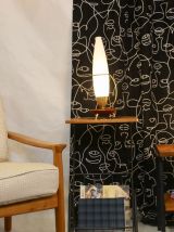 Lampe Tripode Vintage en Teck et Laiton édition Philips, 196