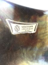 Coupe à fruits vintage VERCERAM - année 50 fabrication franç