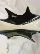 Coupe à fruits vintage VERCERAM - année 50 fabrication franç