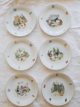 6 assiettes à dessert Seltmann Weiden