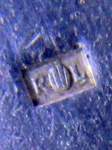 Deux bracelets gourmettes en métal argenté