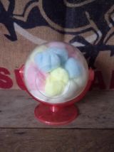 Miroir boule en plastique - Années 70