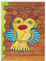 Affiche poster pour décoration murale Amour amoureux.