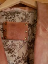 veste cuir agneau vintage