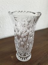 Vase en cristal